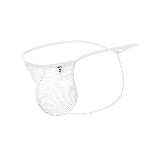Mesh Boy Thong White S/M